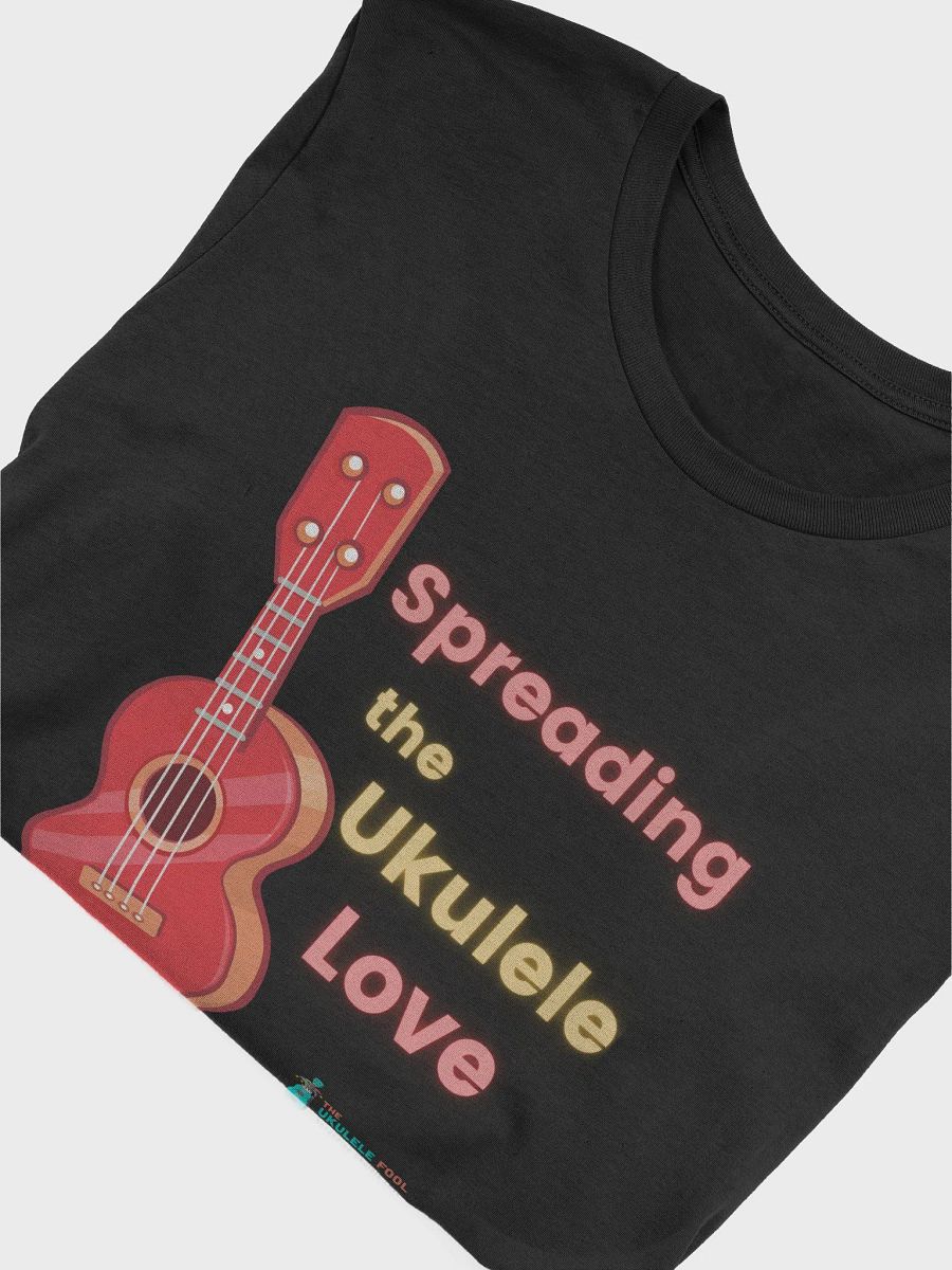 Orange and Yellow Spreading the Ukulele Love T-shirt product image (4)