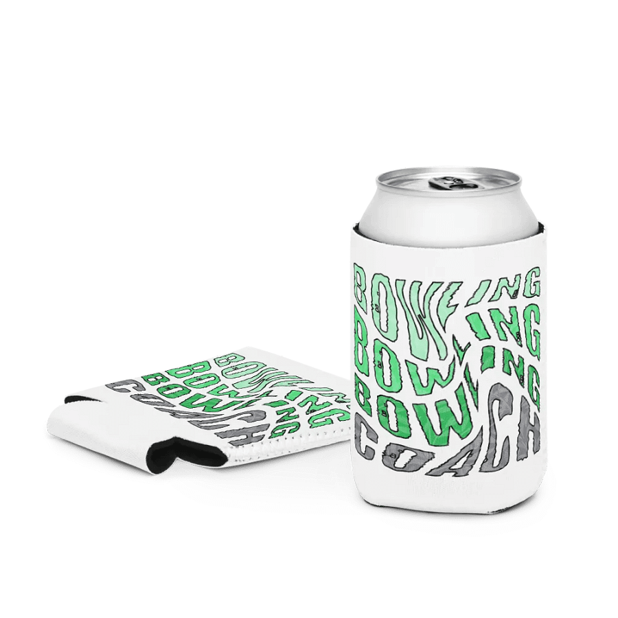 Bowling Coach Wavey Can Cooler product image (3)