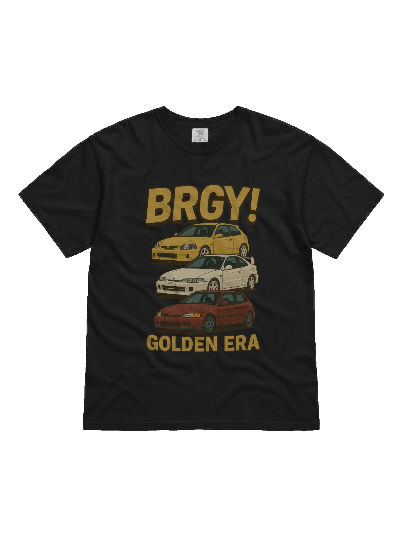 Golden Era Stacked Cars T-Shirt product image (1)
