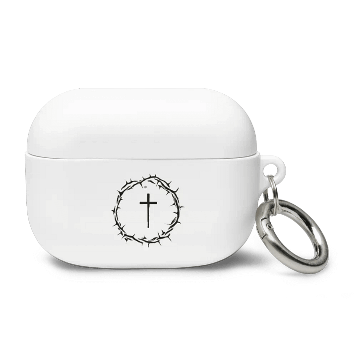 Crown of Thorns Cross AirPods Case product image (1)