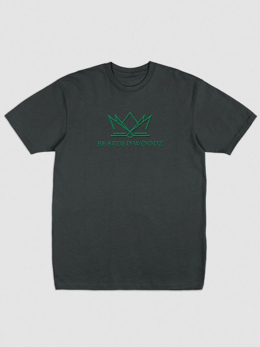 Men's Bearded Woodz T-Shirt (Green Embroidery) product image (4)