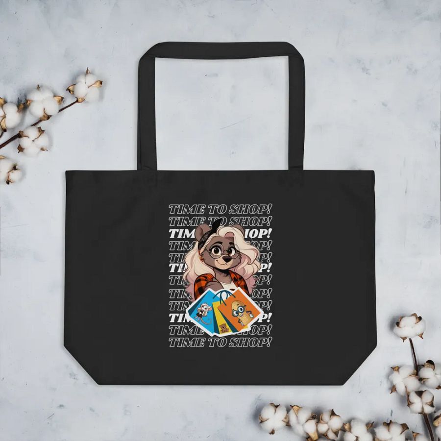 Mama Bear Chic Tote Bag (Dark) product image (3)