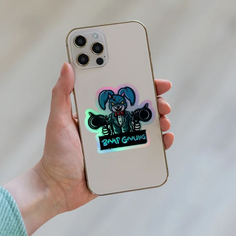 BAMP Gaming Holographic Sticker Sheet product image (8)