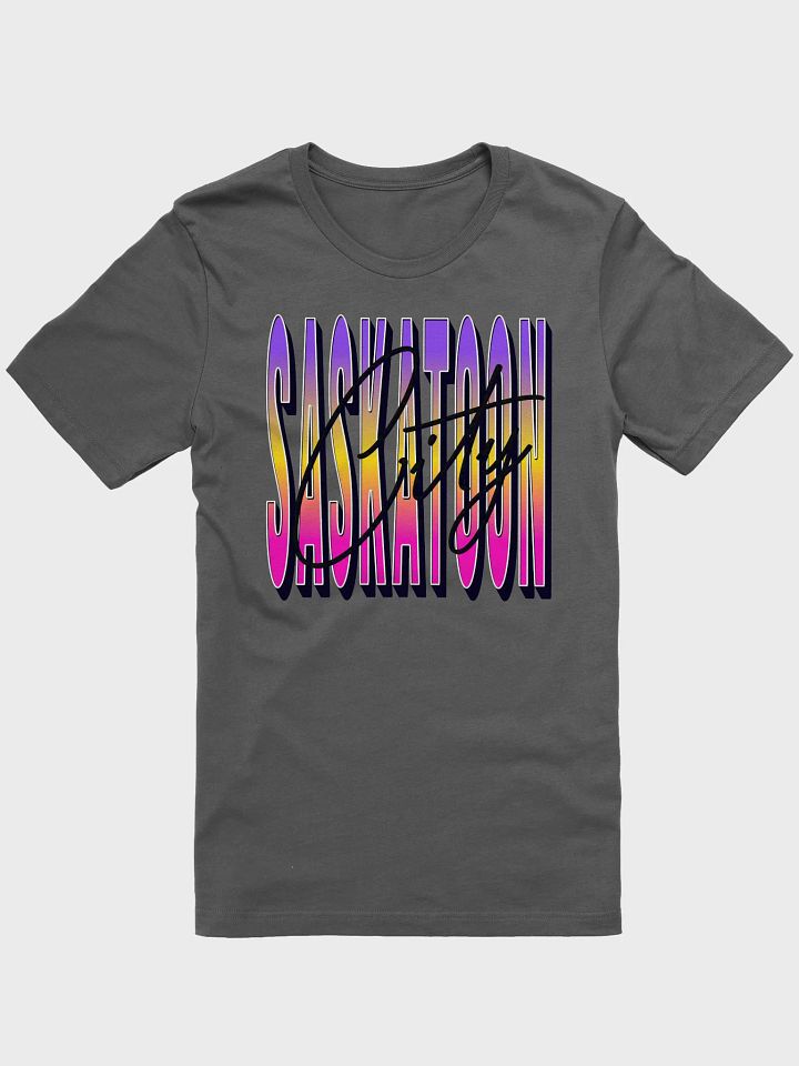 Saskatoon City Gradient Signature T-Shirt product image (7)