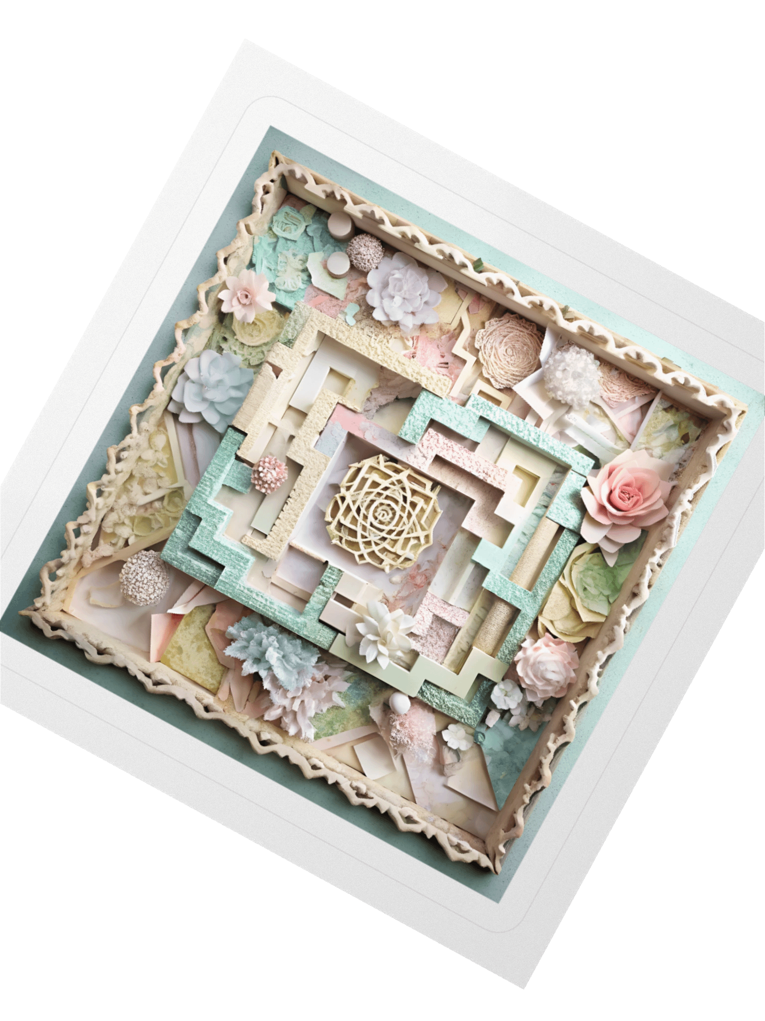 Layered Realms Collage Sticker #3 product image (4)