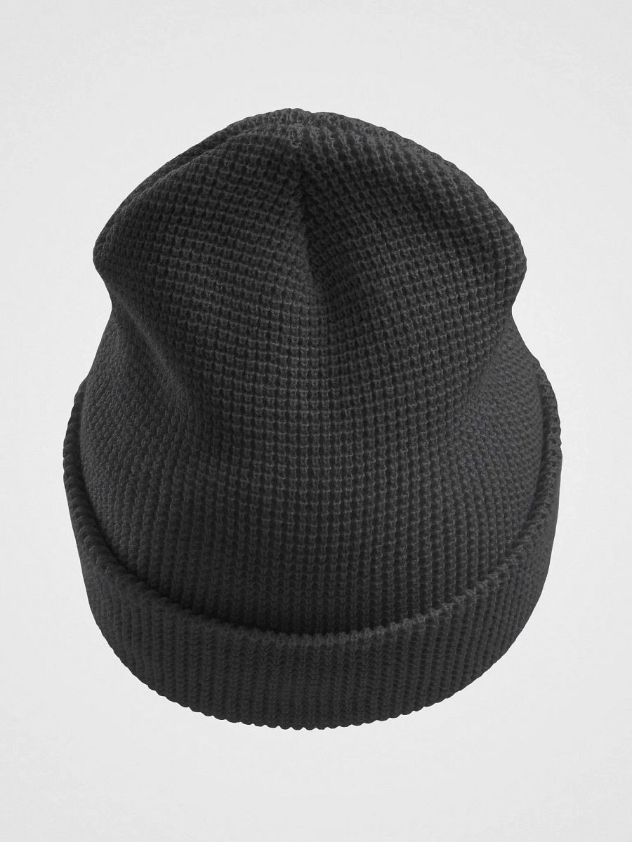 Blue Feather Light Waffle Beanie product image (4)
