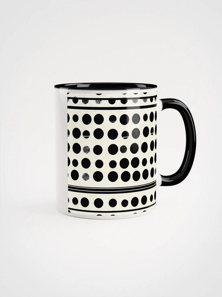 Symmetrical Dot Delight Ceramic Mug product image (2)