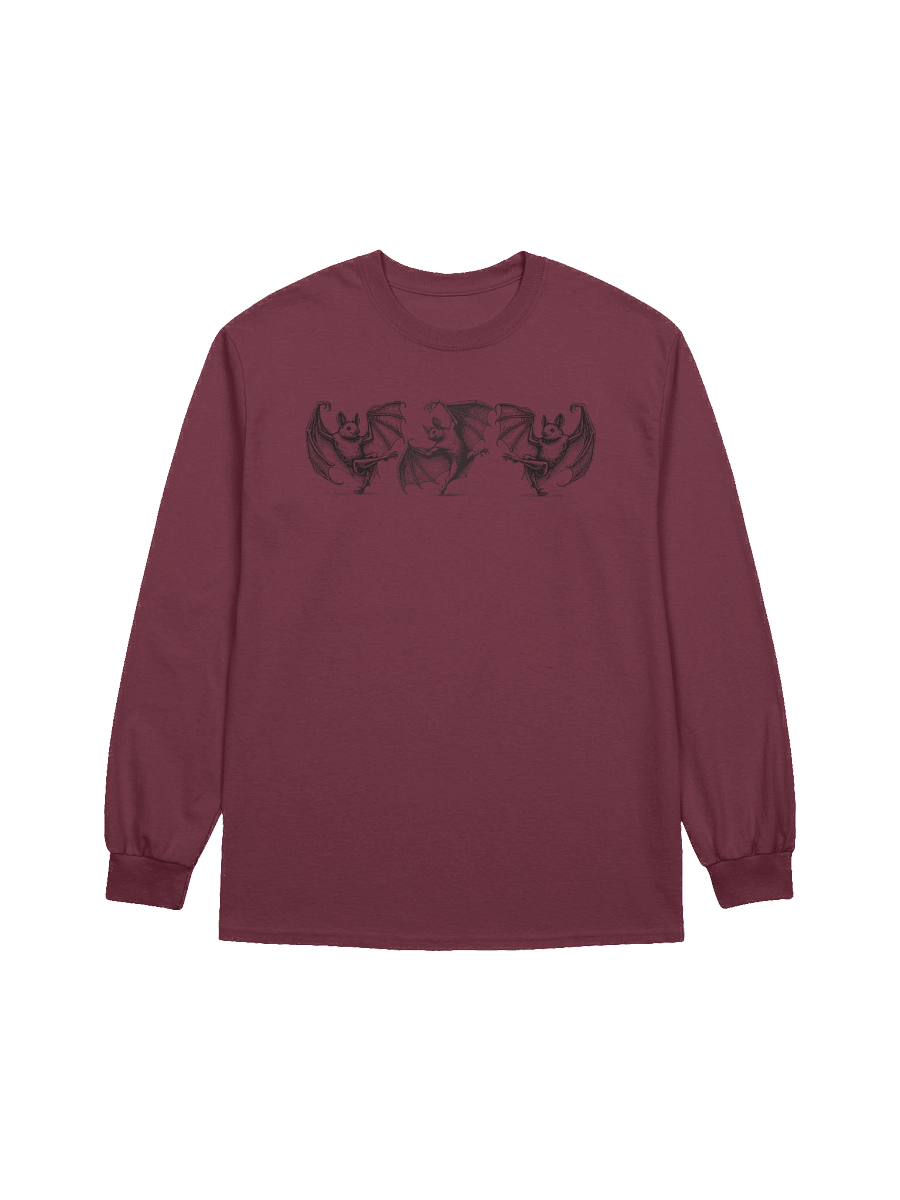 Dancing Bats Halloween Long Sleeve Unisex T-Shirt Top product image (2)