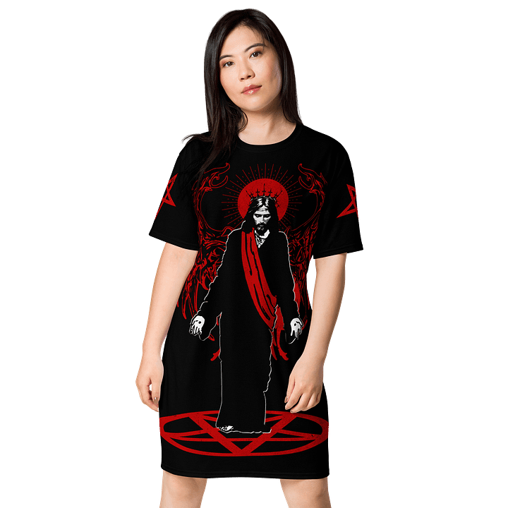 Morningstar All-Over Print T-shirt Dress product image (1)