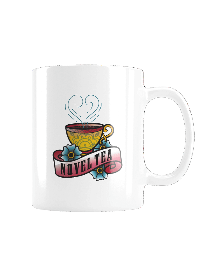 Novel Tea White Glossy Mug product image (2)