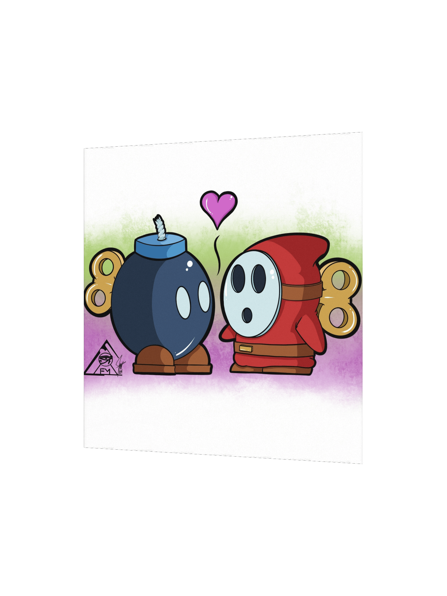 Accidentally In Love Art Print product image (4)