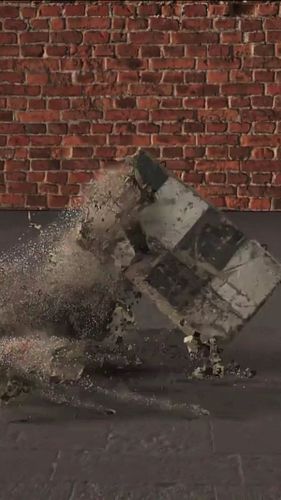 Throwback to one of my favorite Houdini R&D projects! In this setup, I tackled a concrete barrier shattering effect, playing ...