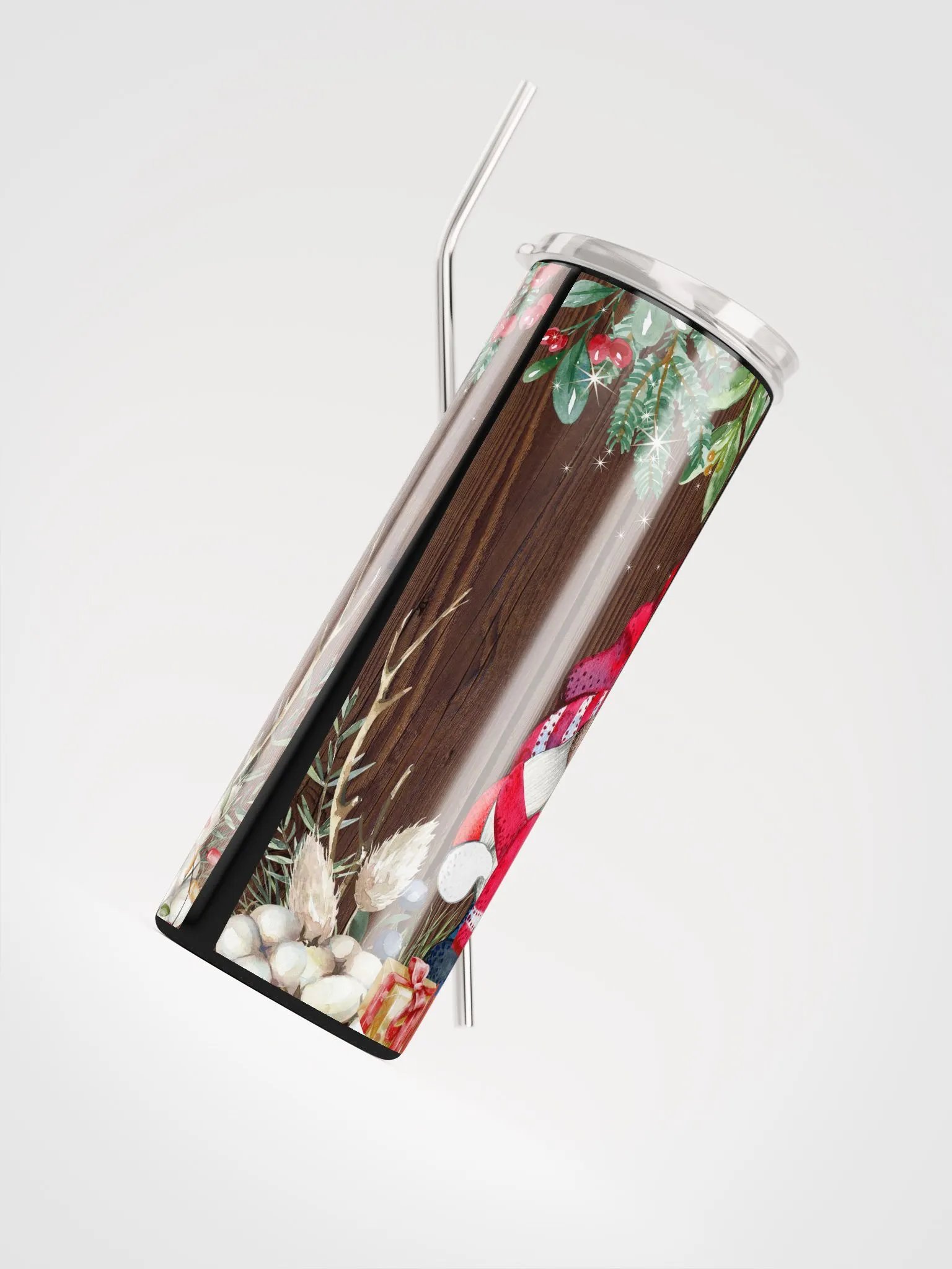 GNOME TUMBLER WITH REUSABLE STRAW product image (5)