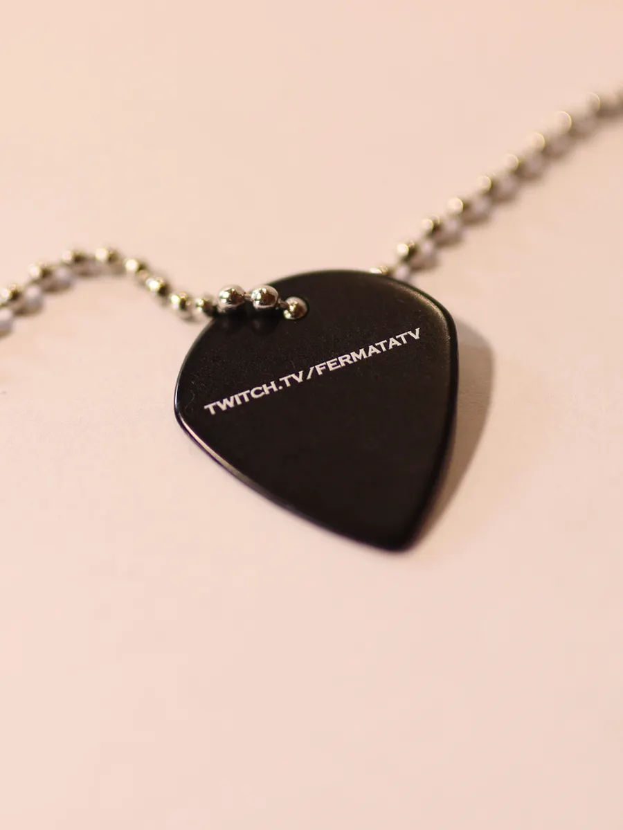Afro clearance pick necklace