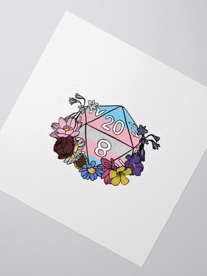 DnD Inspired Pride - Sticker - Trans product image (2)