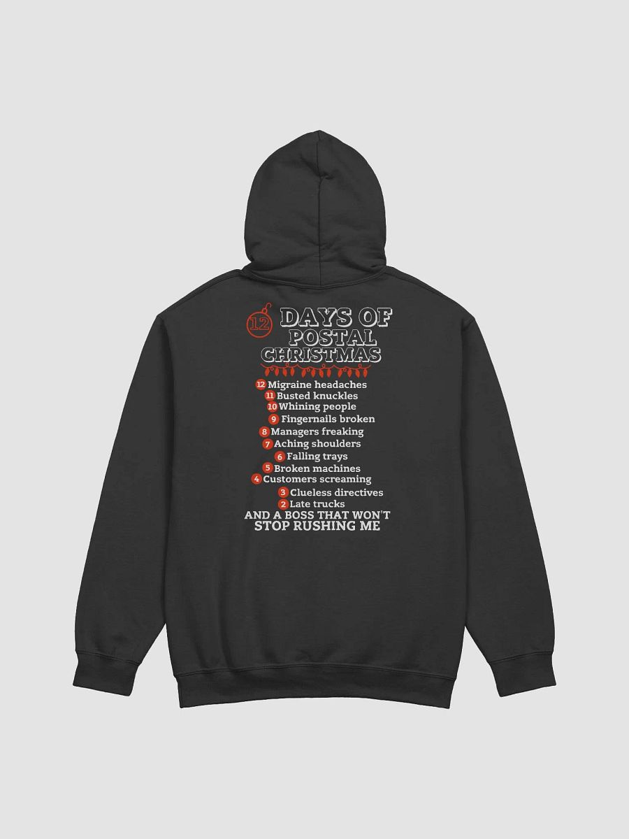 12 days of postal christmas UNISEX HOODIE - Back design product image (19)