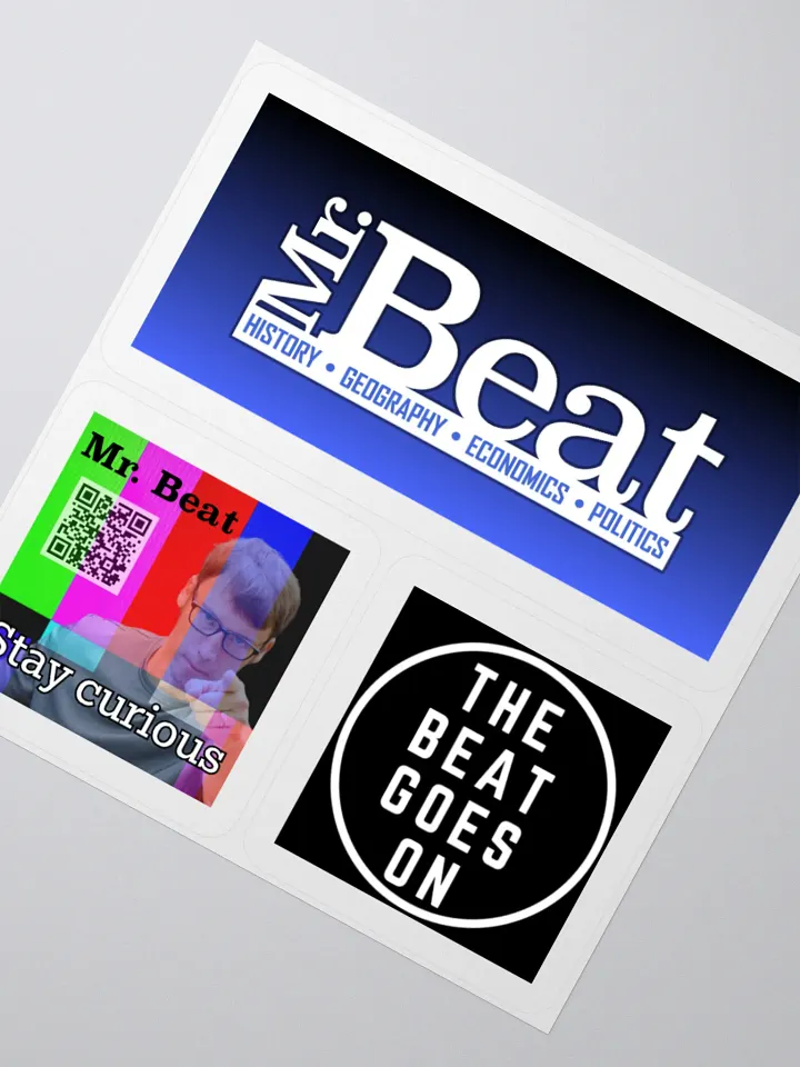 Mr. Beat and TBGO Curiosity Collection Stickers product image (5)