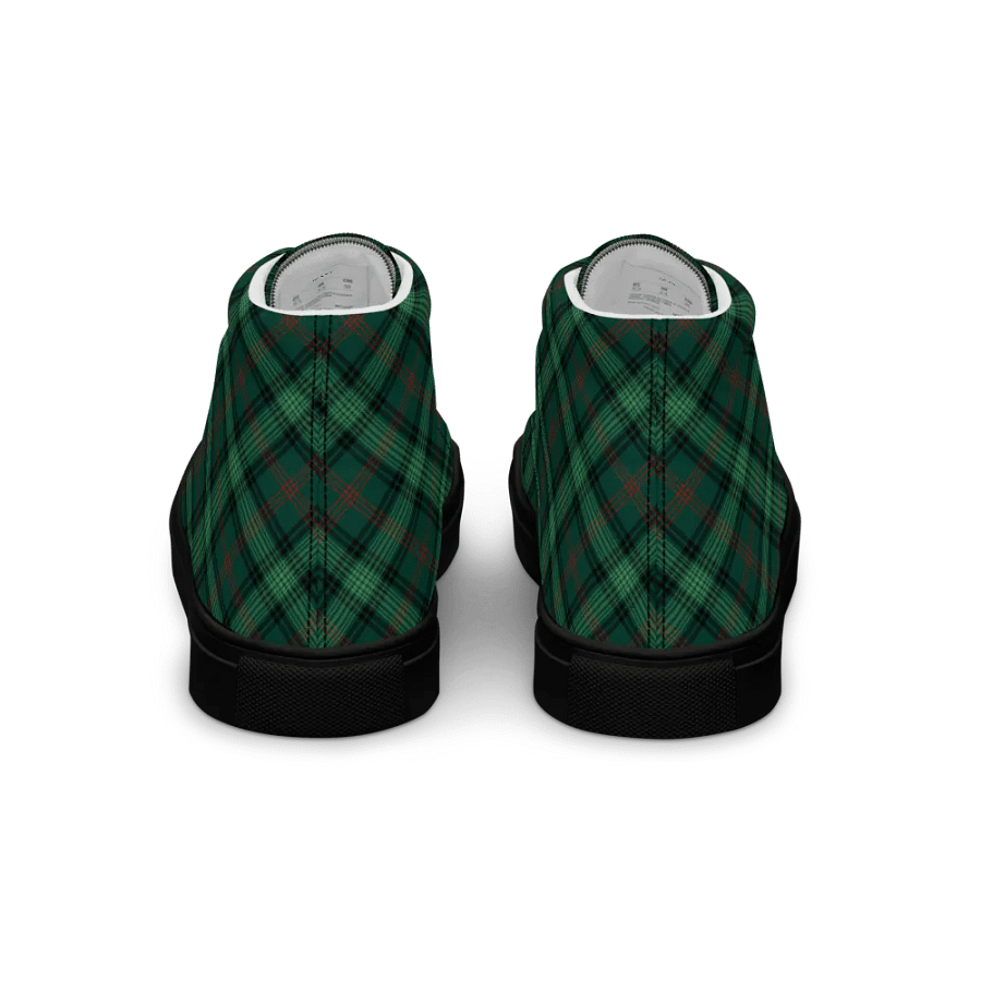 Ross Hunting Tartan Men's High Top Shoes product image (6)