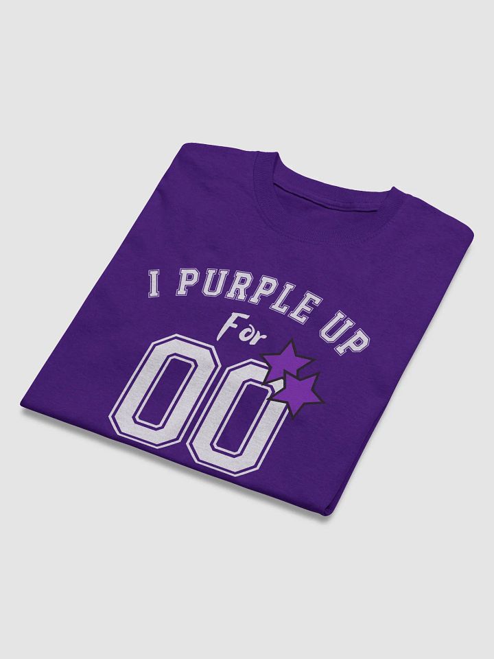 Purple Up For Military Child Month Tee For Women And Men With Purple Stars product image (2)