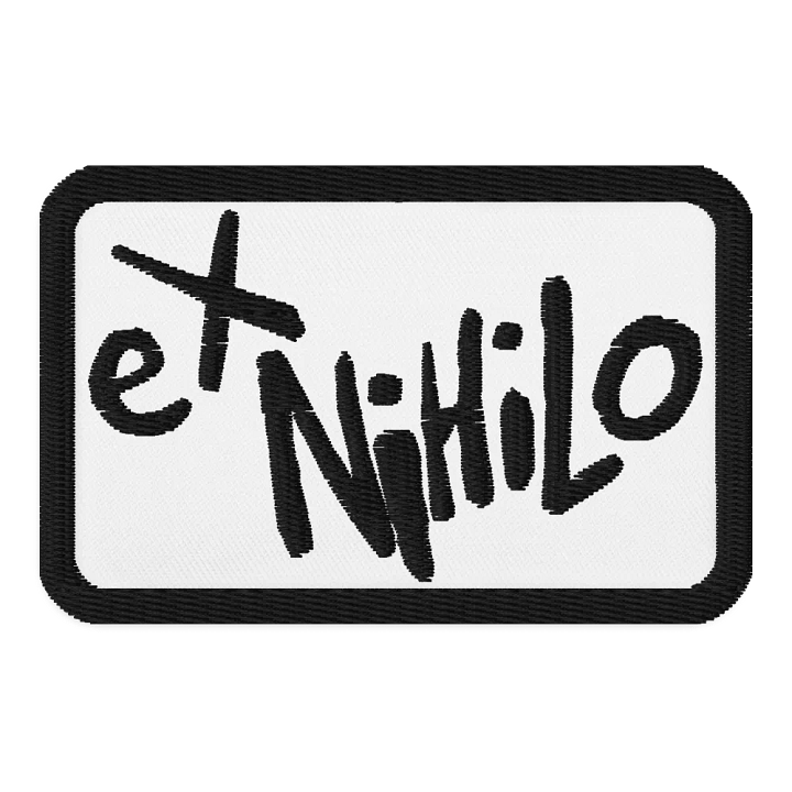 Ex Nihilo Embroidered Patch product image (1)