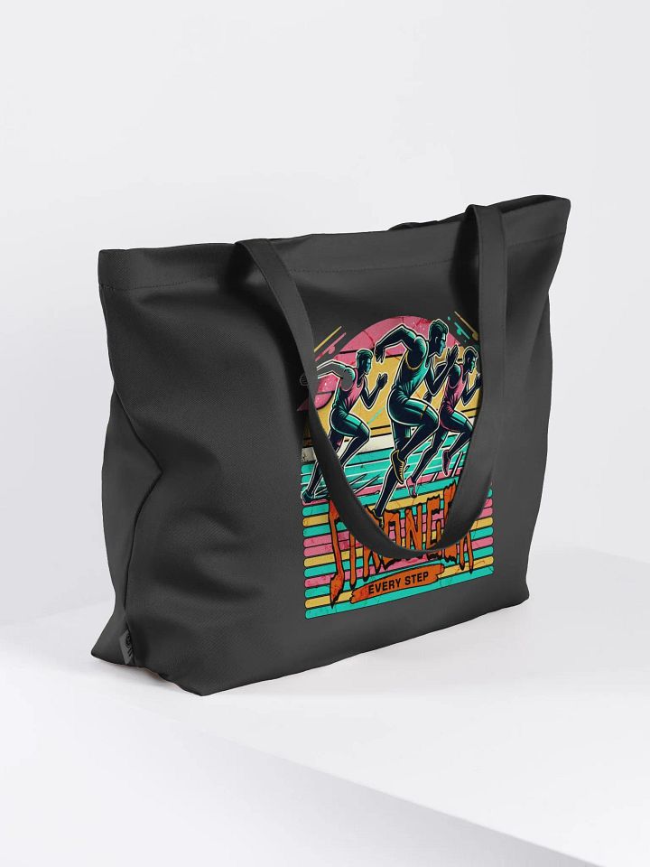 Stronger Every Step Running Tote Bag product image (1)