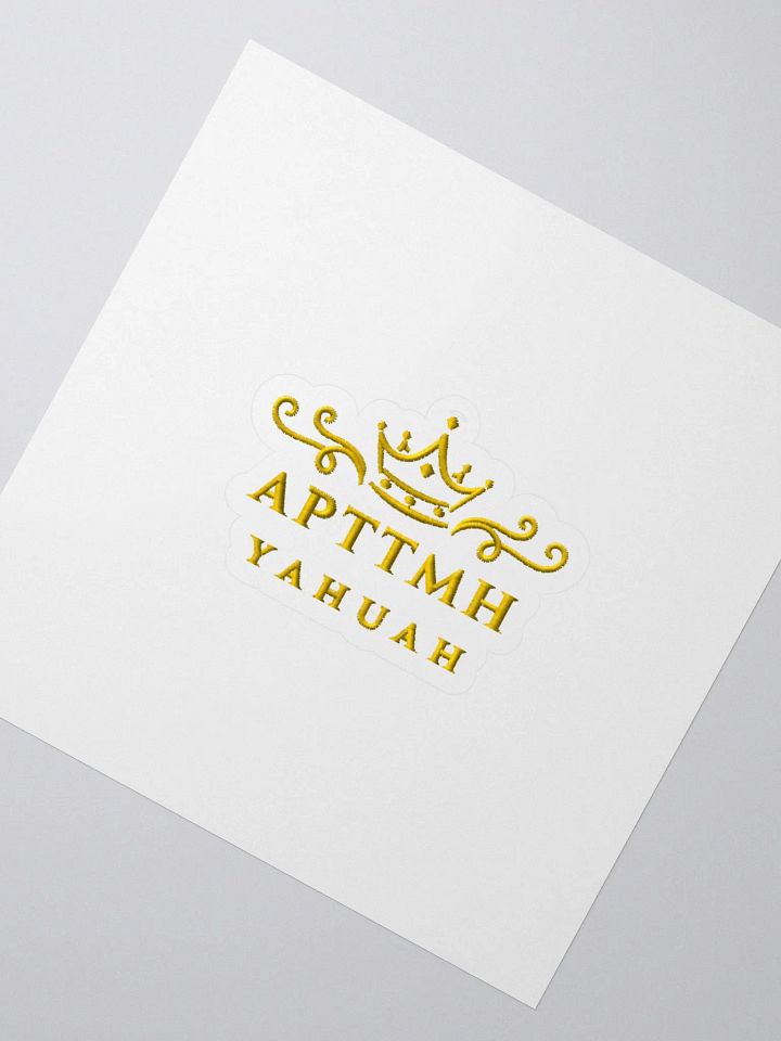 Radiant Typography Kiss Cut Stickers product image (2)