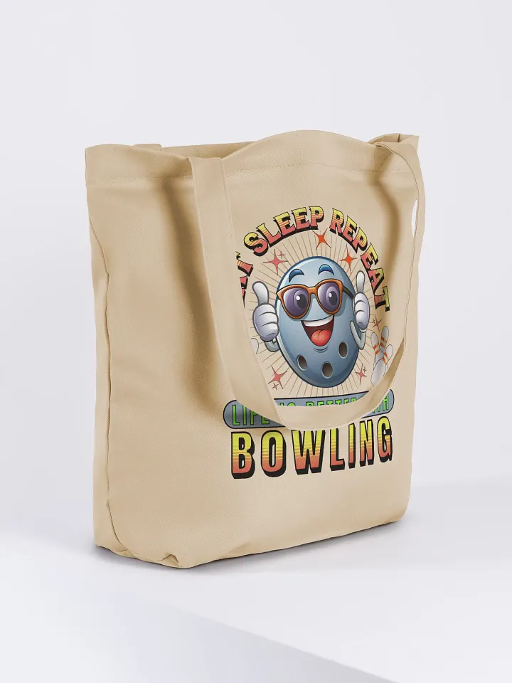 Eat Sleep Repeat Thumbs Up Bowling Tote Bag product image (4)