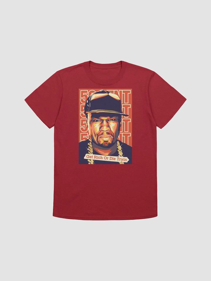 50 Cent Inspired Portrait Graphic T-Shirt product image (4)