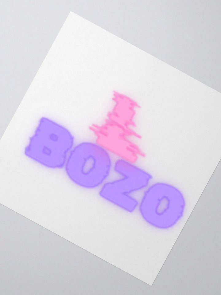 L bozo Sticker product image (6)