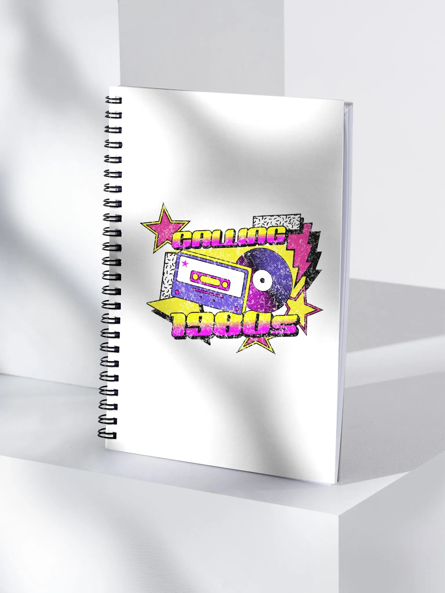 Calling 1980s Spiral Notebook product image (4)