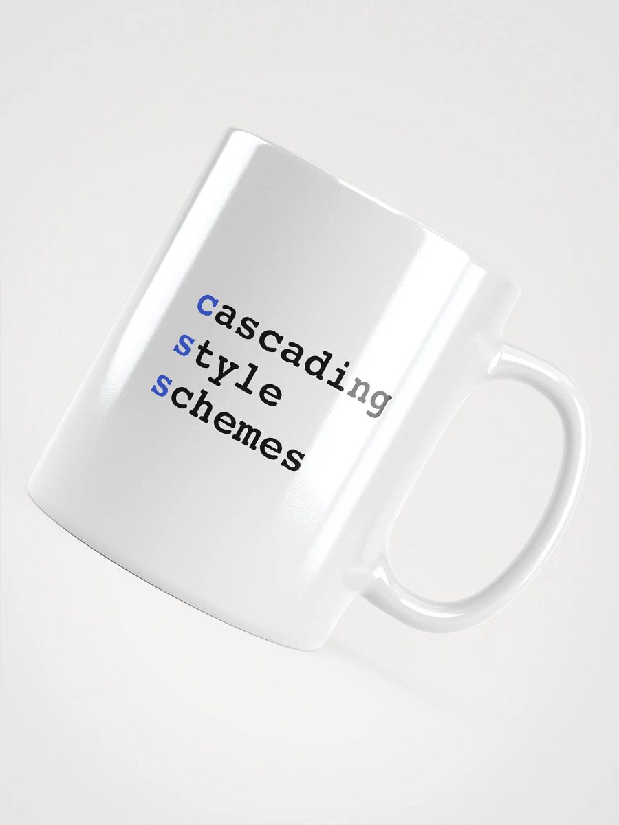 CSS Cascading Style Schemes Mug product image (4)