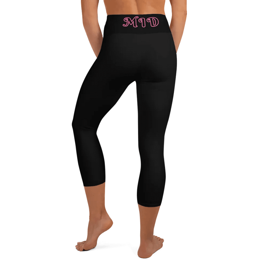 Embrace Mid Yoga Leggings Black product image (10)
