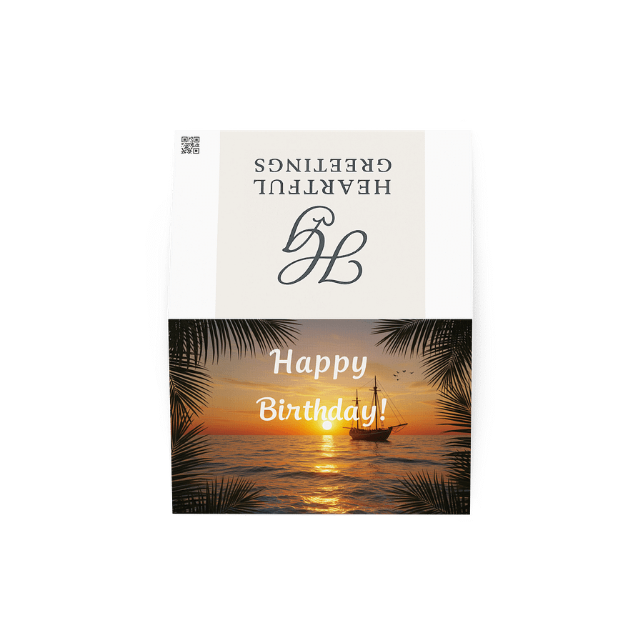 Birthday card - Blank inside product image (2)