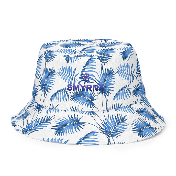 Fern Finesse Reversible Bucket Hat: Style Meets Practicality product image (1)