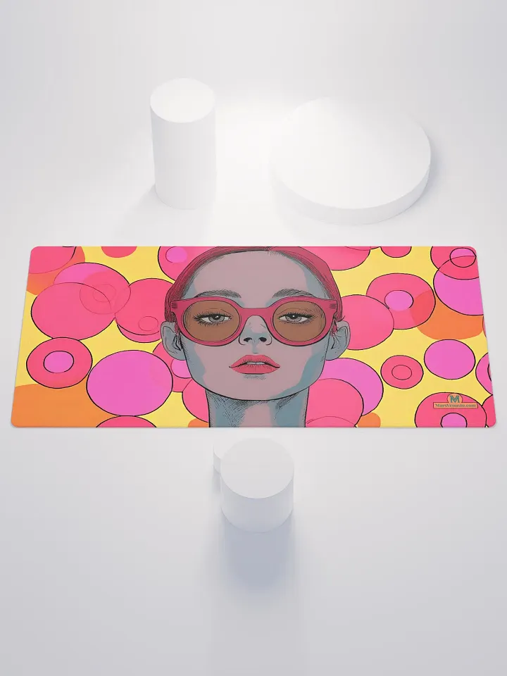 Pop Chic: Vibrant Vision Gaming Pad product image (1)