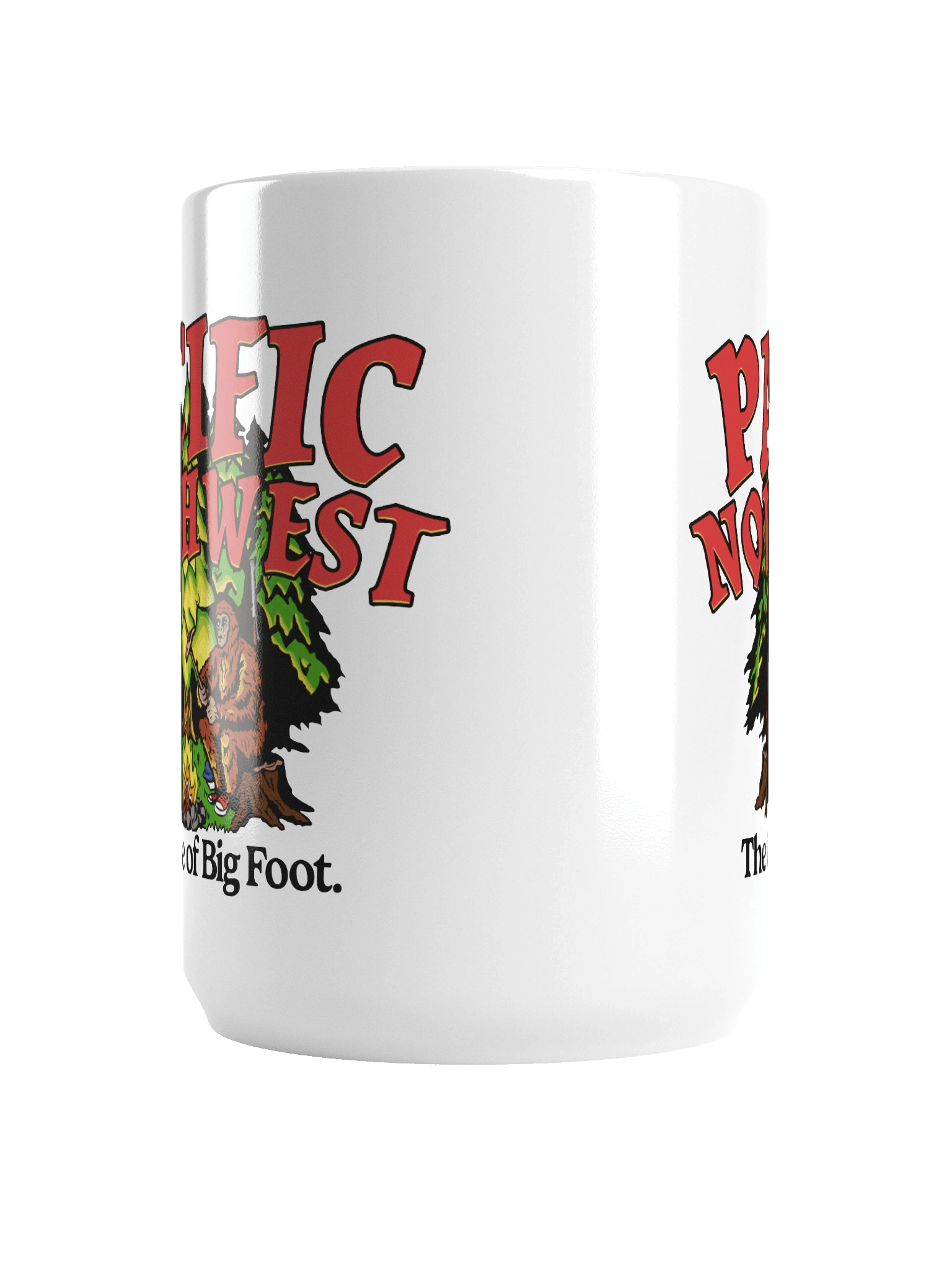 The Home of Big Foot - White Mug product image (6)