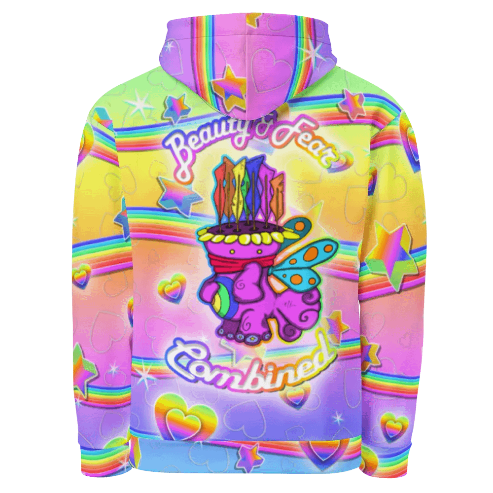 Fear and Beauty Combined Hoodie product image (2)