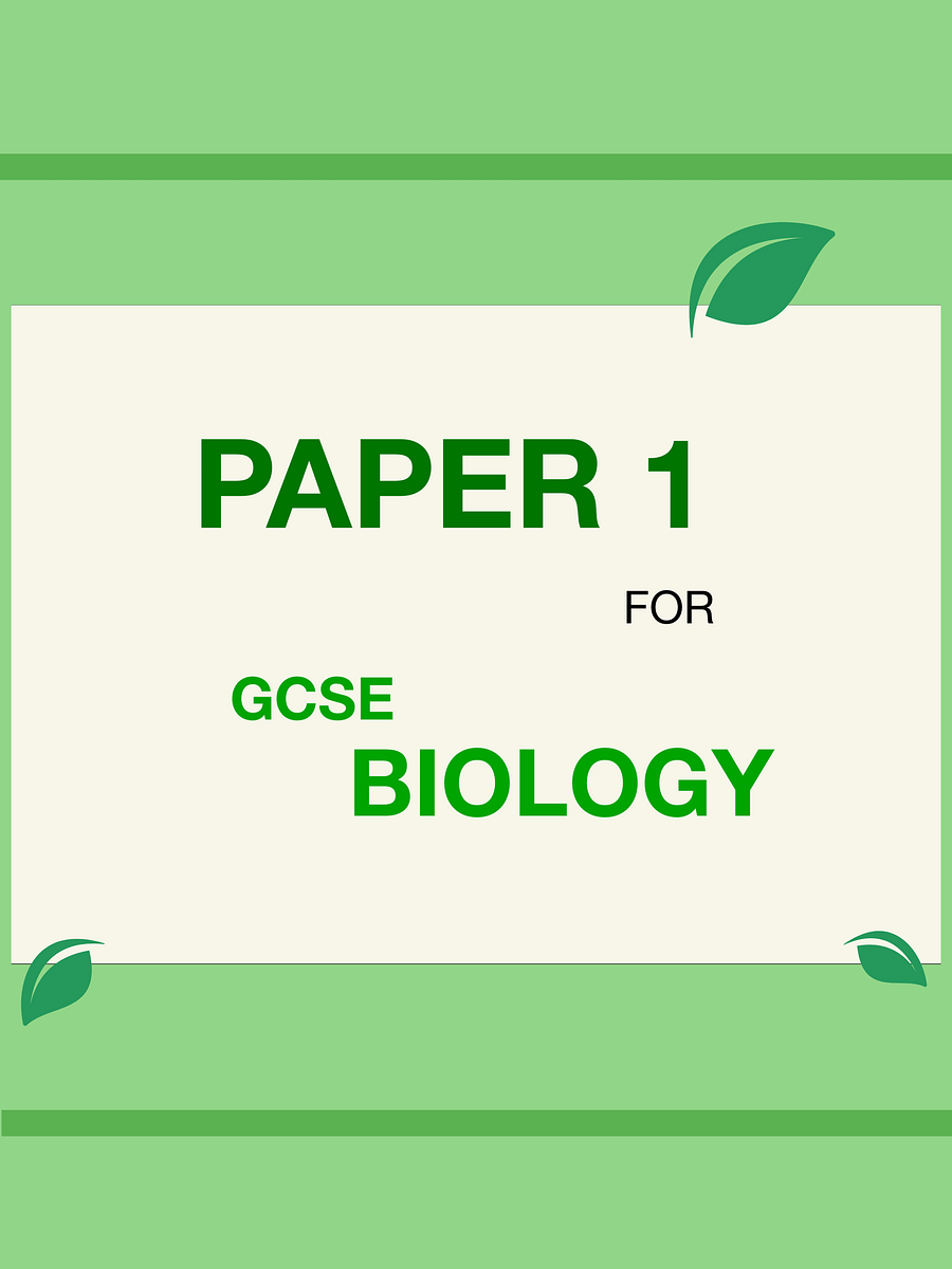 AQA GCSE Biology Paper 1 Revision Notes (35 Pages) | Revision Made Easy product image (3)