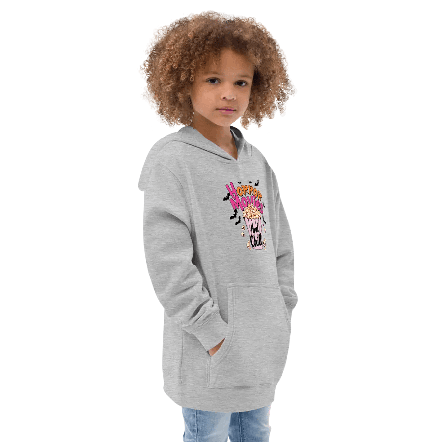 Horror Movies and Chill Popcorn Youth Pullover Fleece product image (31)