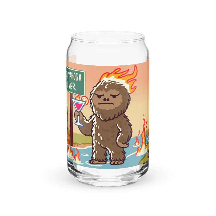 irritated ohio bigfoot glass product image (2)