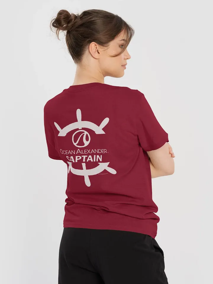 Ocean Alexander Captain - T-Shirt - Dark Shirt w/White Logo product image (1)