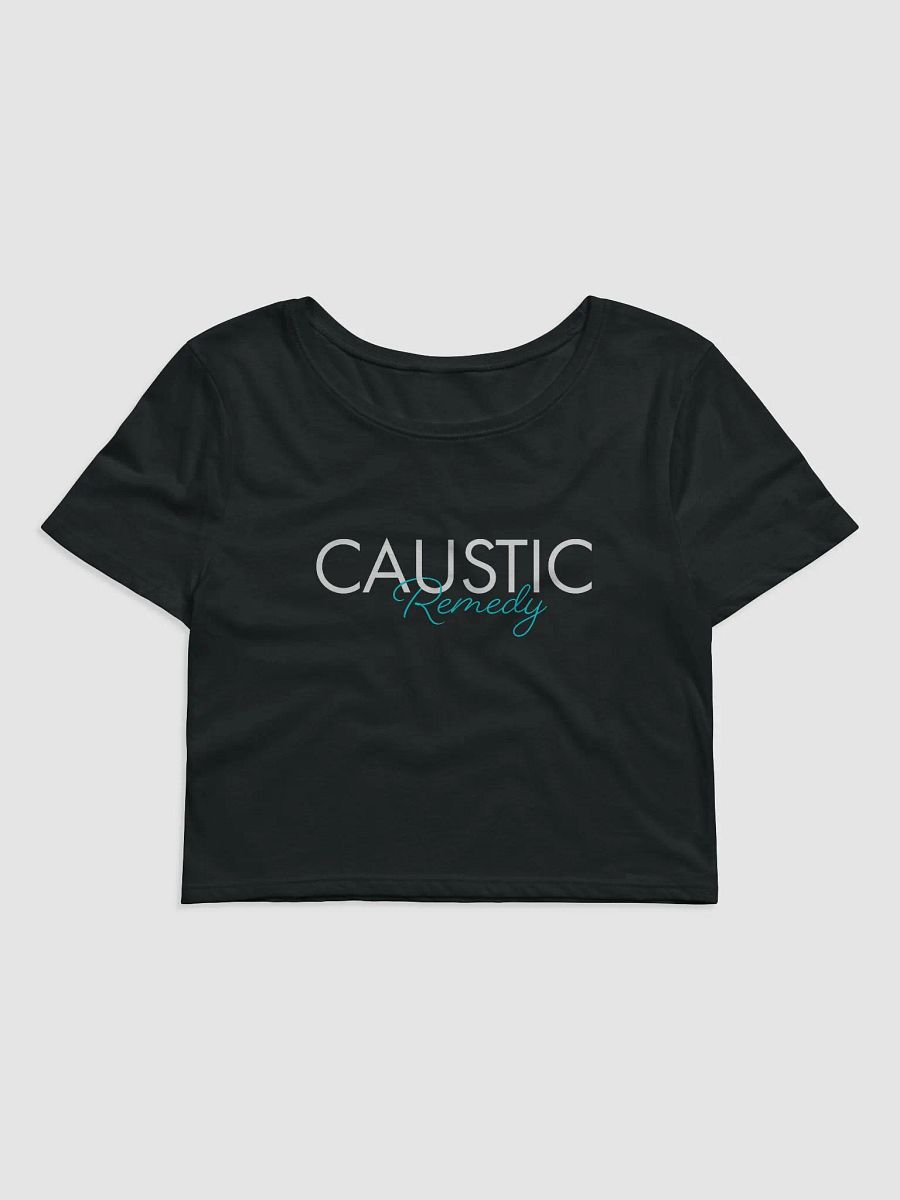 Caustic Remedy Cropped Tee (Black) product image (1)