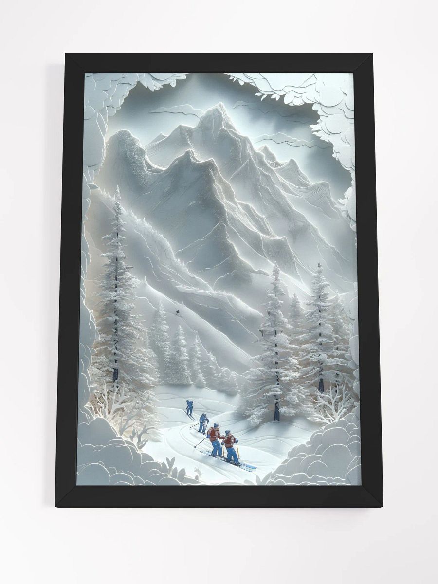 Paper Peaks - Framed Posters Ideal for Airbnb and Home Decor product image (4)