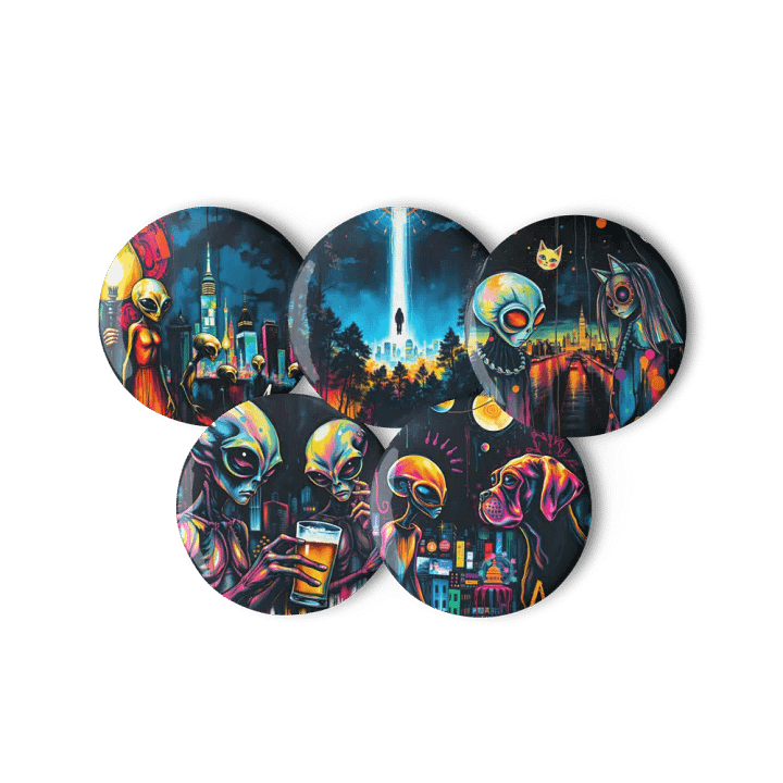 Otherworldly Encounter Pin Button Set product image (3)