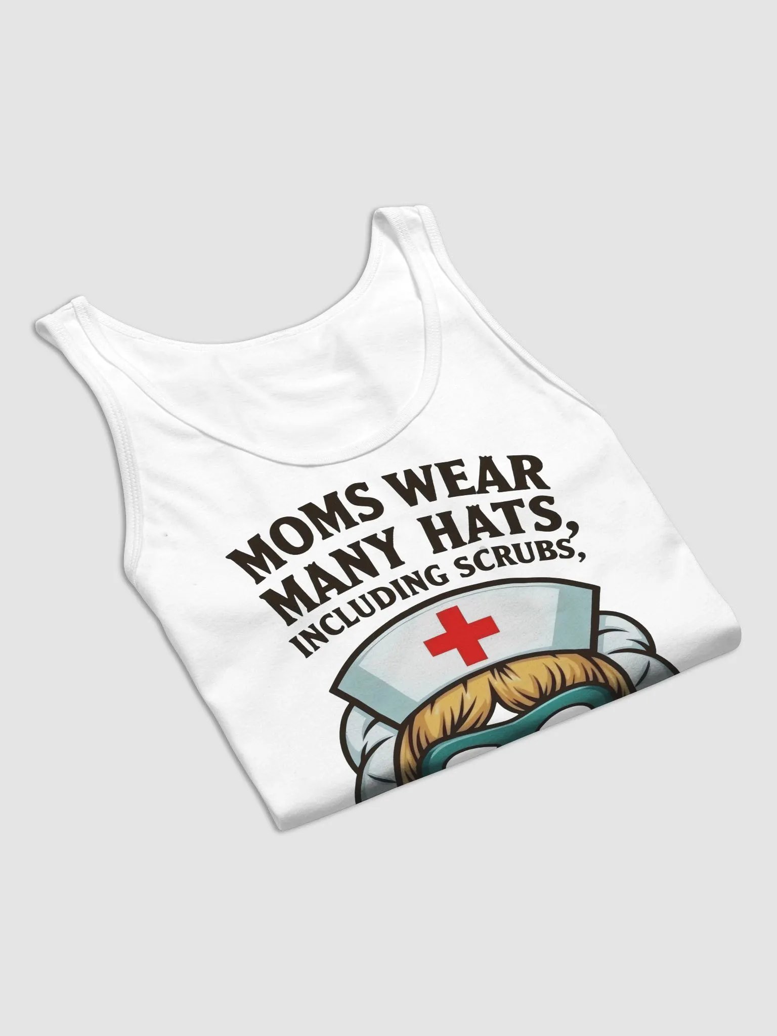 Superhero Nurse Mom Jersey Tank product image (51)