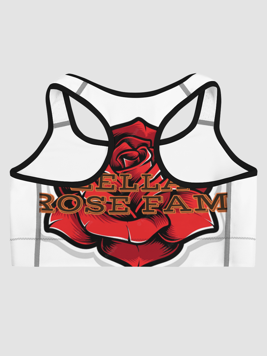 [ Zellarose22 ] All Over Print Sports Bra ( Rose ) product image (2)