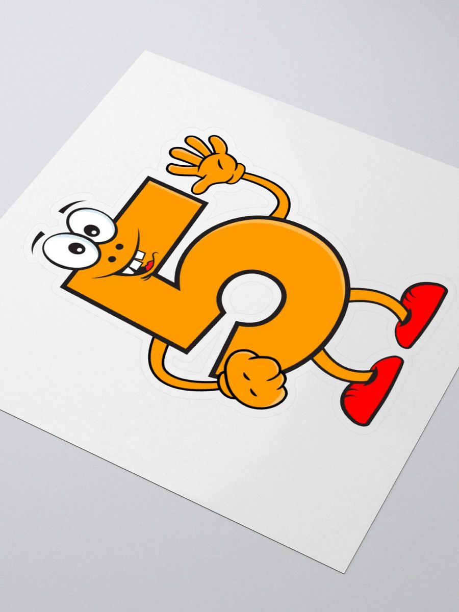 NUMBER 5 THUMBS-UP STICKER product image (7)