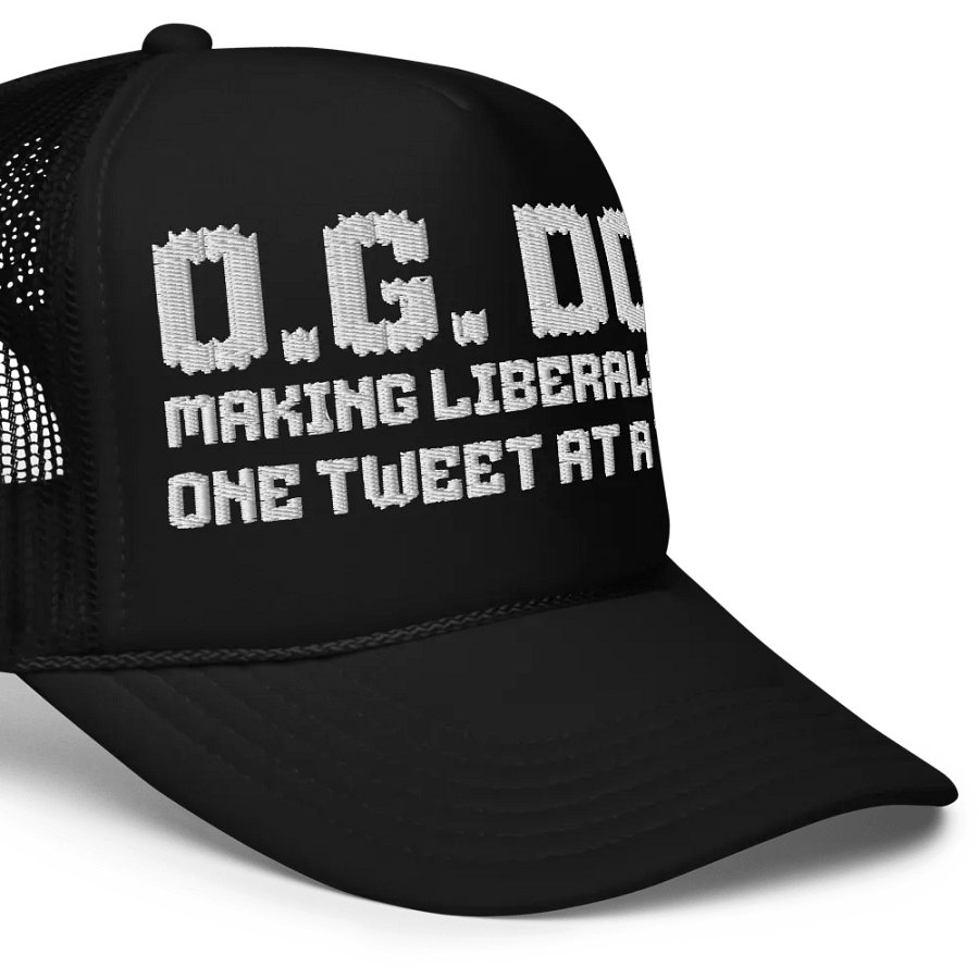 O.G. Don Making Liberals Cry One Tweet At A Time 3-D Embroidered Trucker Hat product image (8)