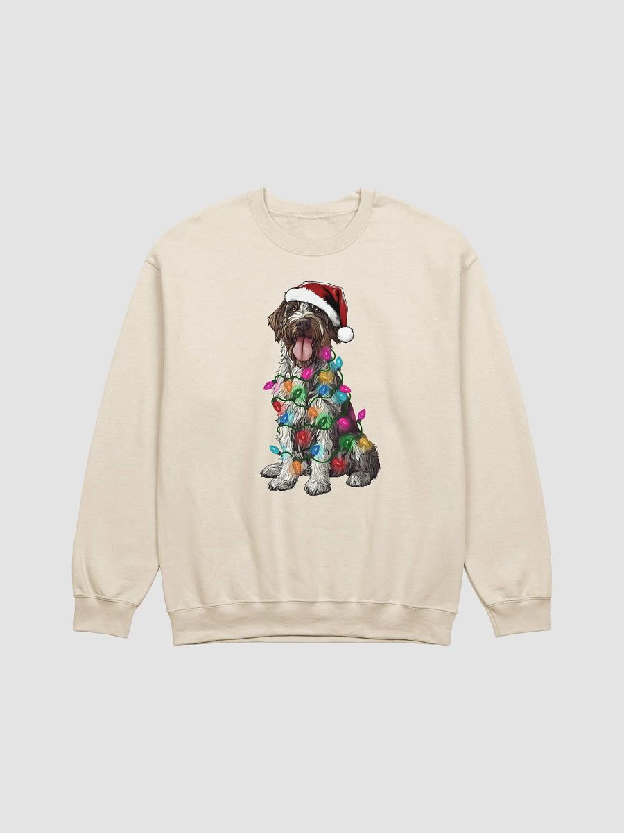 Funny Wirehaired Pointing Griffon(Brown Roan) Christmas Sweatshirt product image (22)