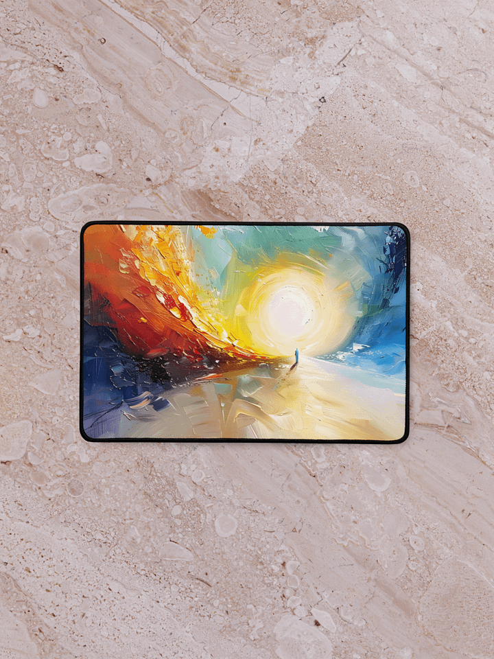 From the blaze of becoming, Desk mat in 3 sizes. product image (7)